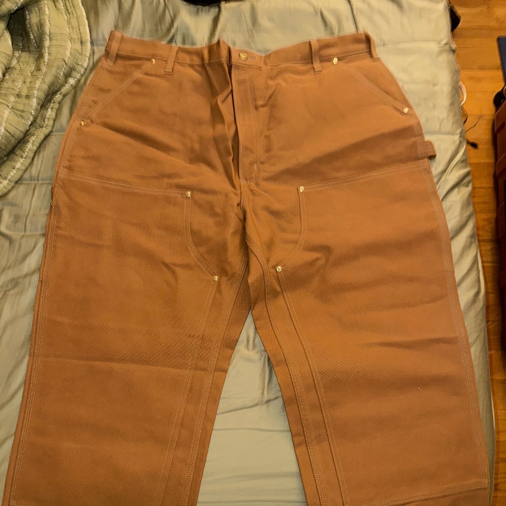 42x30 Double Front Utility Work Pants | Loose Fit | Firm Duck | New